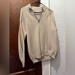 Marine Layer Men’s Archive tan beige sweater